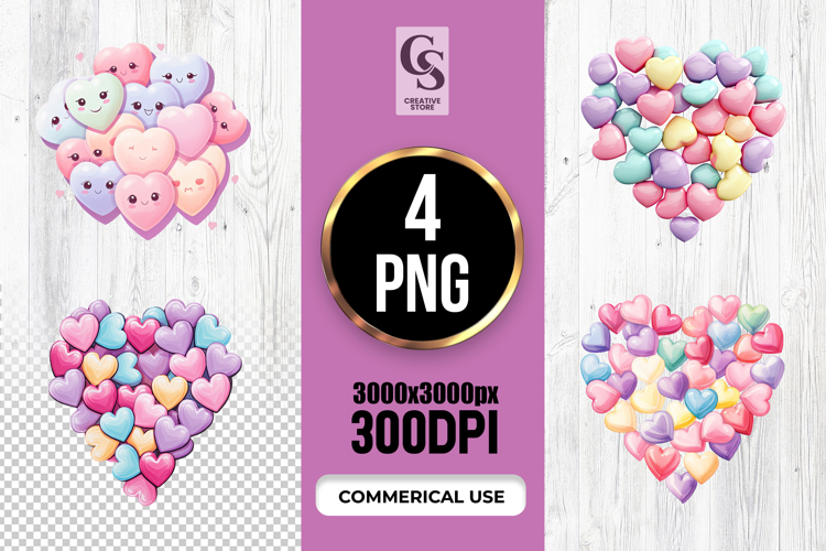 Kawaii Heart Png Image 4