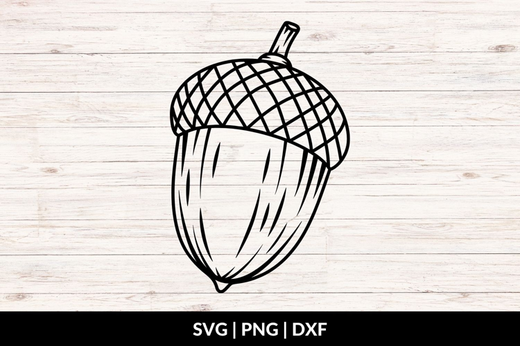Acorn SVG, Acorn Clipart