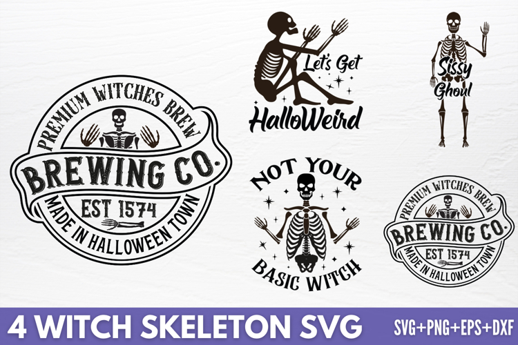 Dancing Skeleton Clipart Image 2