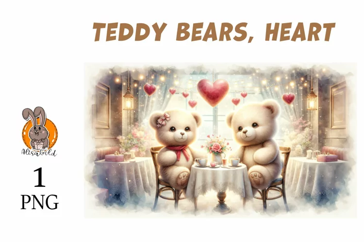 bears and a heart