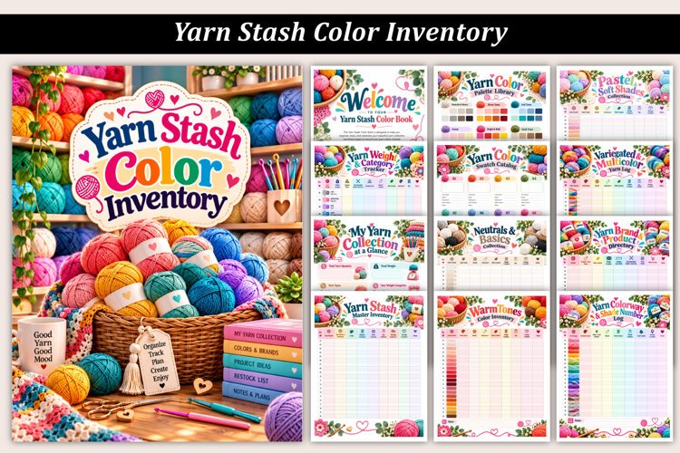 Yarn Stash Color Inventory example image 1