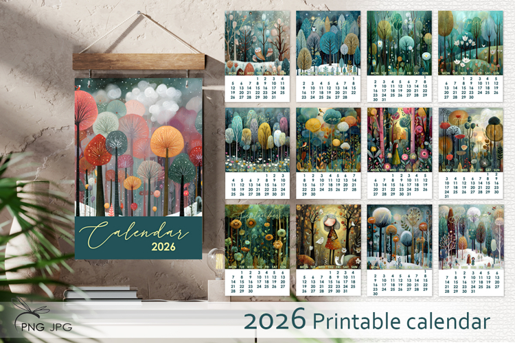 Printable calendar 2026
