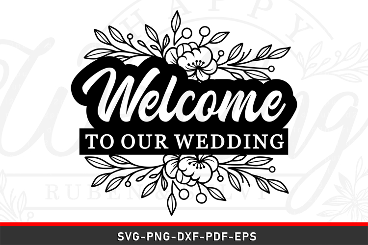  Wedding Welcome Sign Image 8