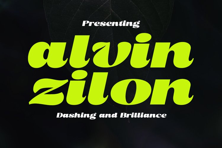 Alvin Zilon i example image 1