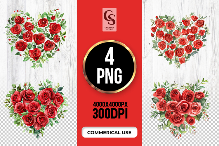 Red Flower Png Image 15