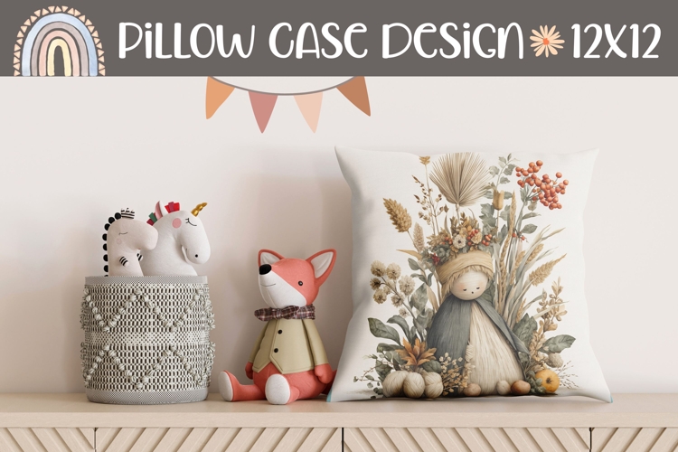 Fall Pillow Template, Farmhouse Pillow, Thanksgiving Pillow