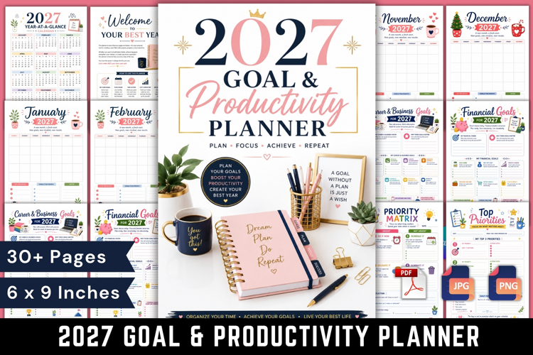 2027 Goal & Productivity Planner