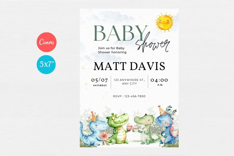 Baby Shower Invitation Template 297