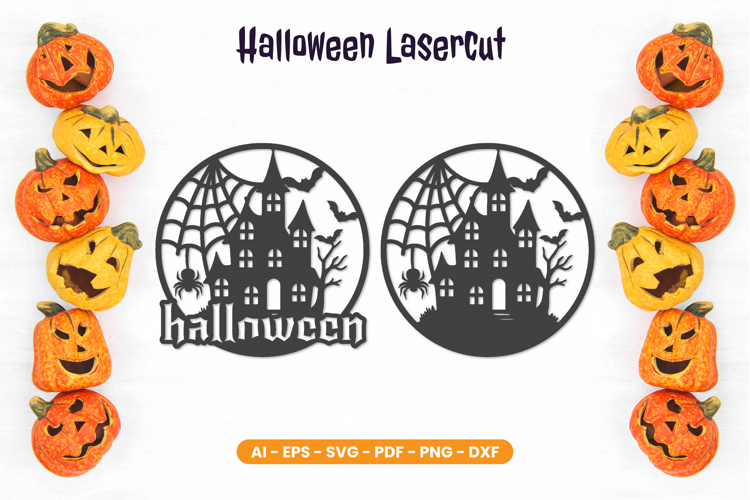 Halloween Lasercut - Halloween Sign
