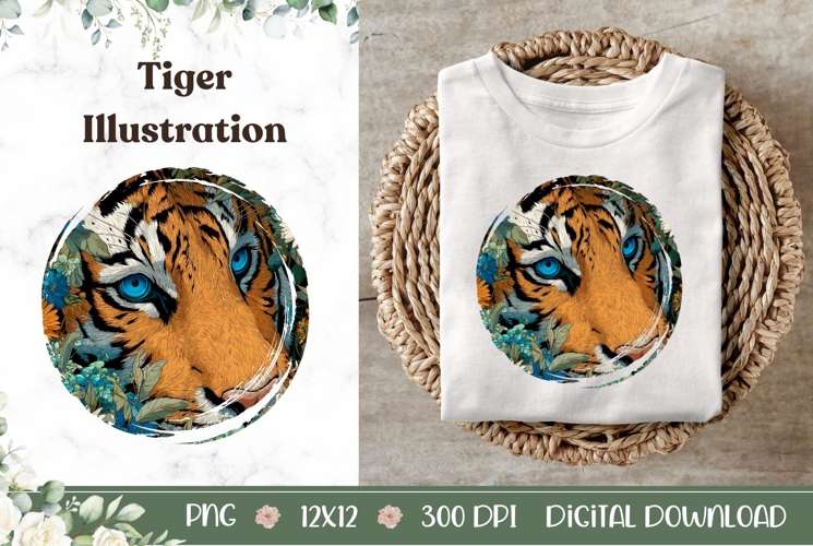 Cartoon Tiger Illustration, Tiger PNG, Animals PNG