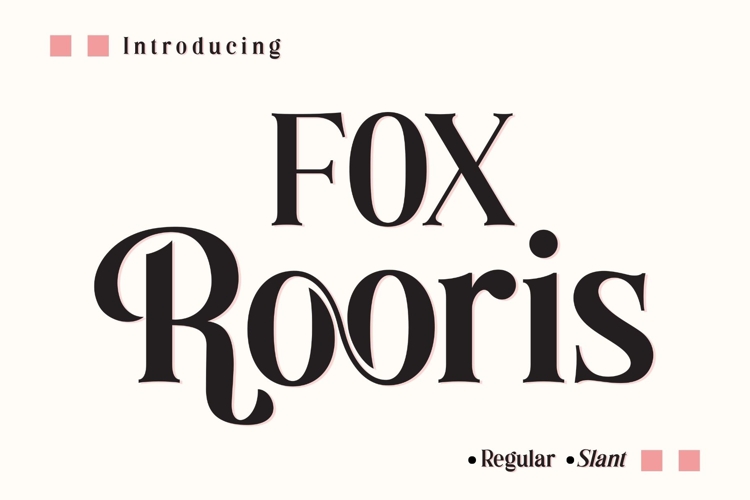 Fox Rooris Font