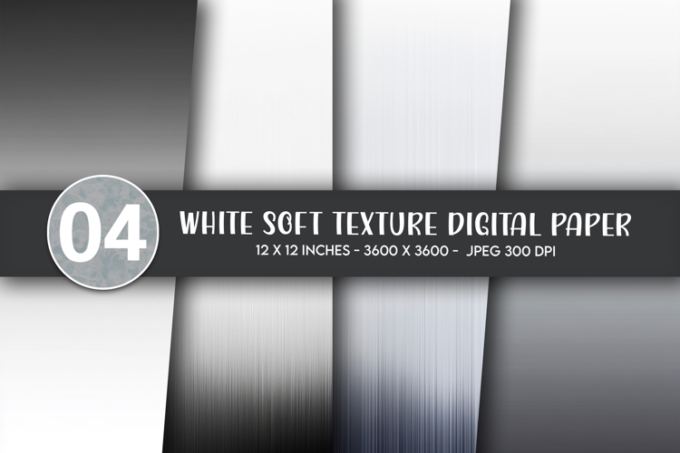 White Soft Texture Digital Paper