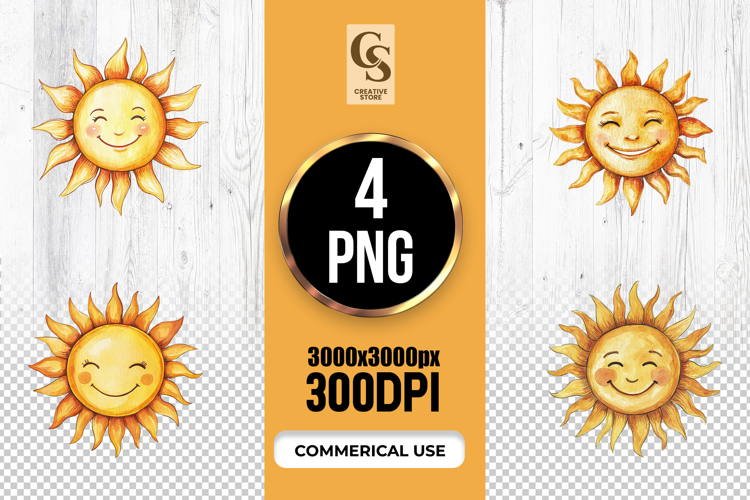 Summer Sun Clipart Image 19