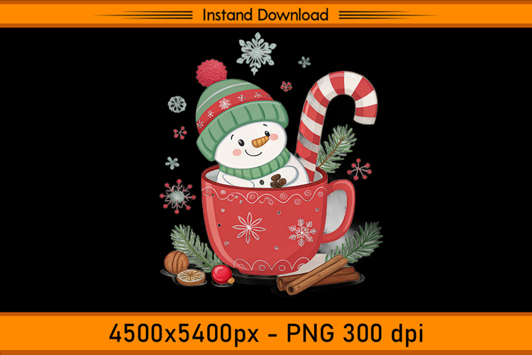 Christmas Snowman Clipart Image 21