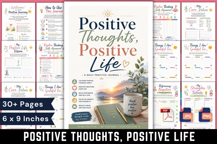 Positive Thoughts, Positive Life example image 1