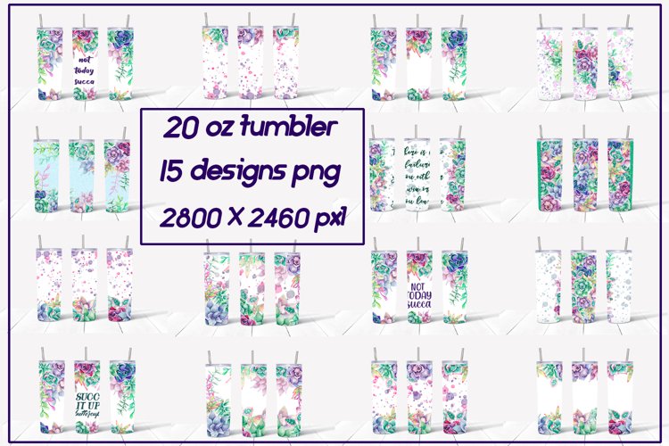 Watercolor Succulent Clipart Image 4