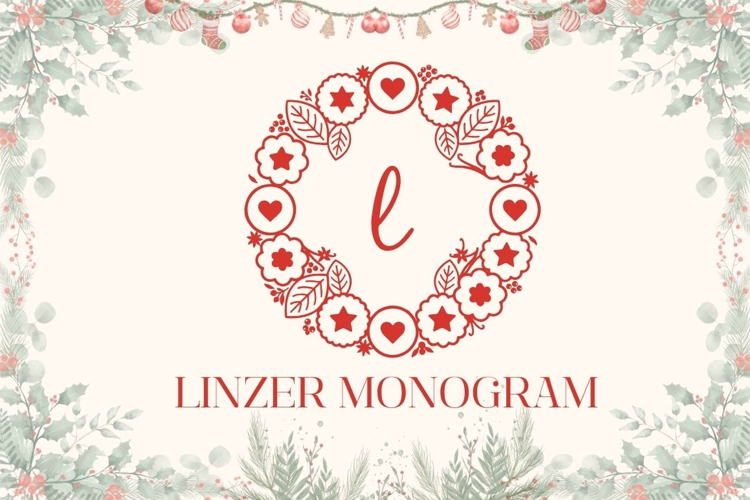 Linzer Monogram Font | Web Font