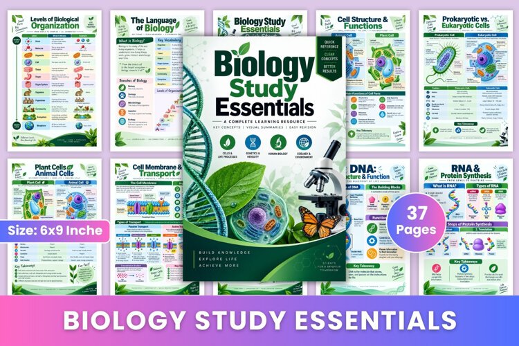 Biology Study Essentials example image 1