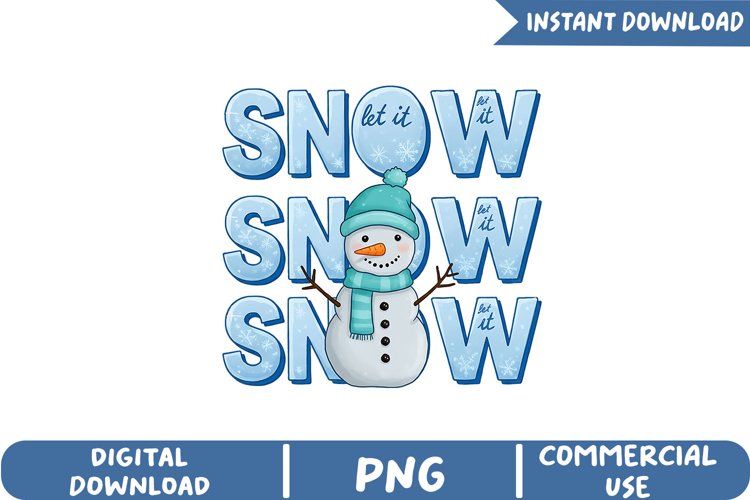 Let It Snow Clipart Image 8