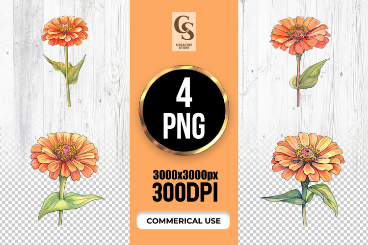 Flower Clipart Image 7