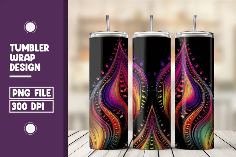 Ethereal Power Tumbler Wrap Design
