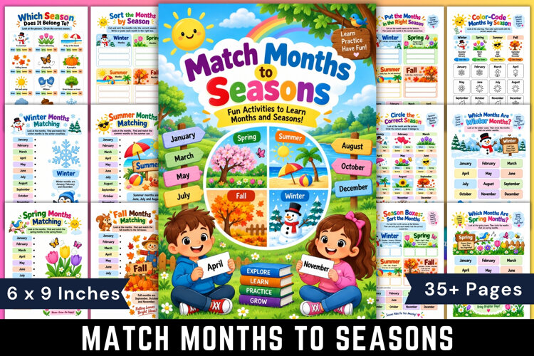 Match Months to Seasons example image 1