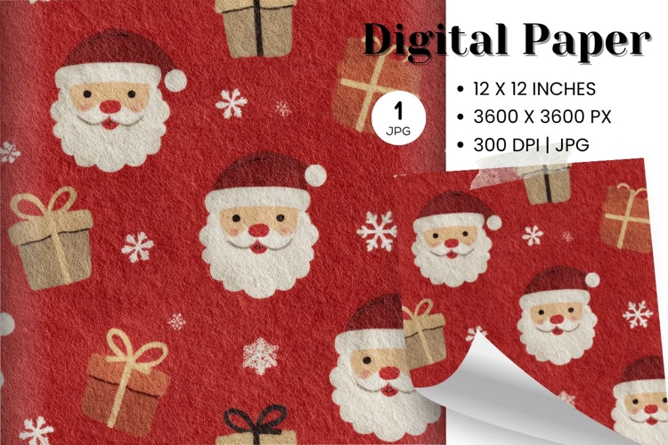Christmas Seamless Pattern Image 7