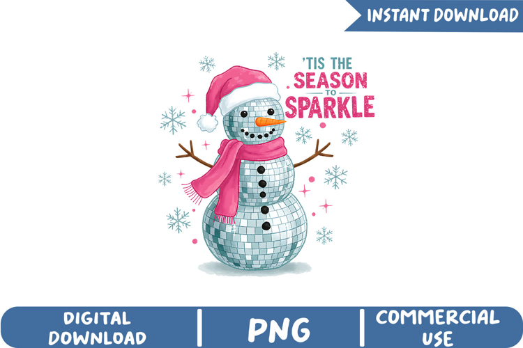 Christmas Snowman Clipart Image 9