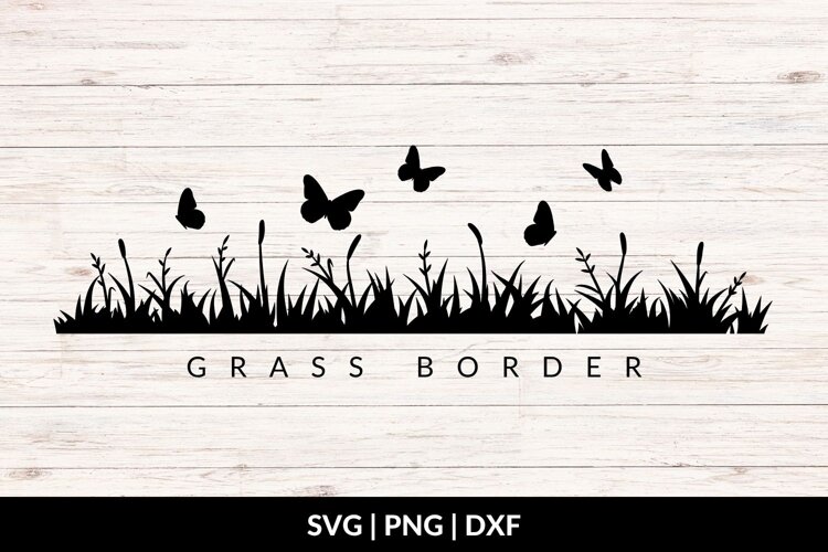 Grass Cutting File, Grass SVG example image 1