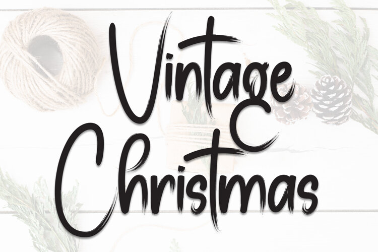 Vintage Christmas example image 1
