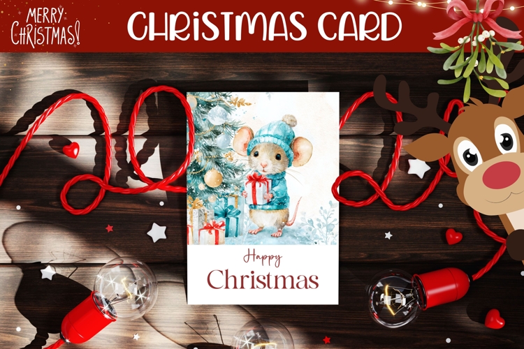 Christmas Card Template Image 5