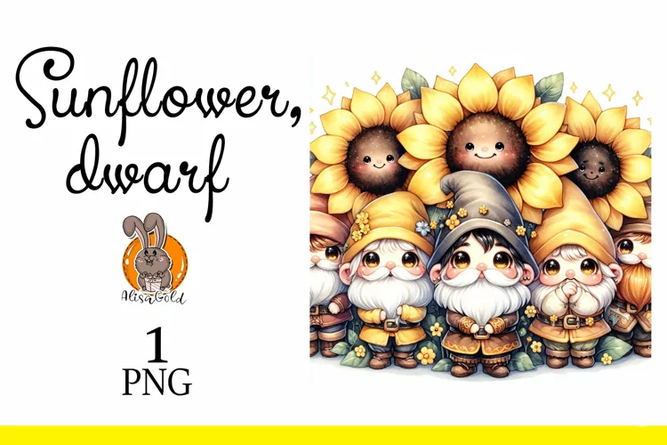 Gnome sunflower