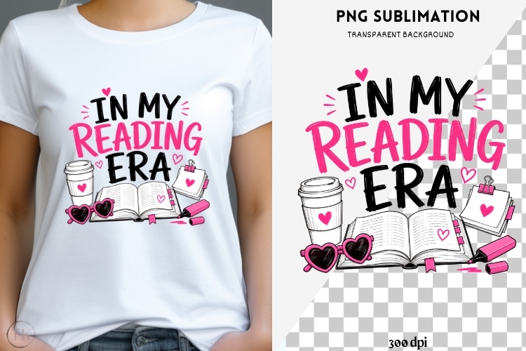 Book besties png design for T-shirts
