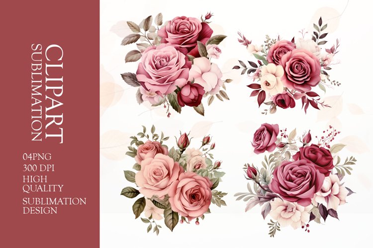 Flower Bouquet Clipart Image 22