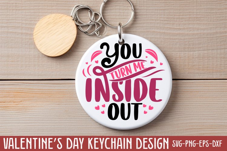 Round Keychain Svg Image 20
