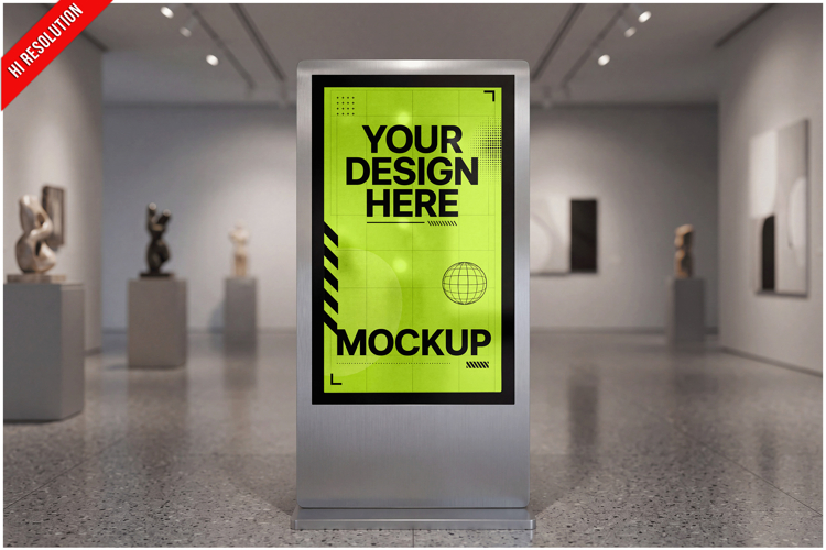 Digital Billboard Art Gallery