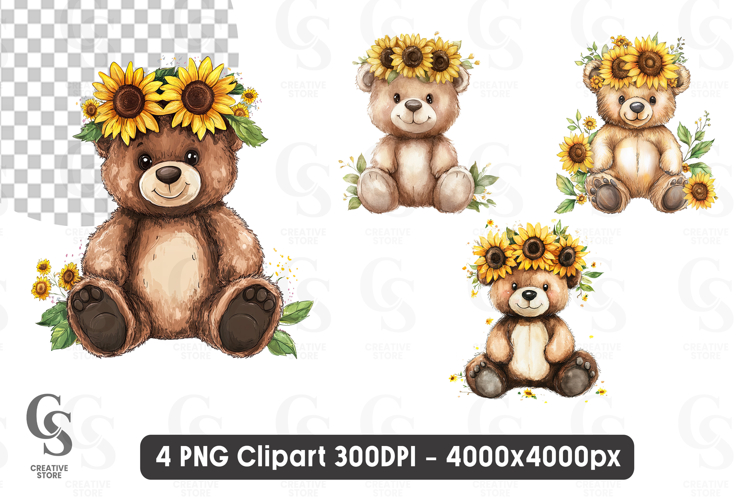 Teddy Bear Cartoon  Image 13