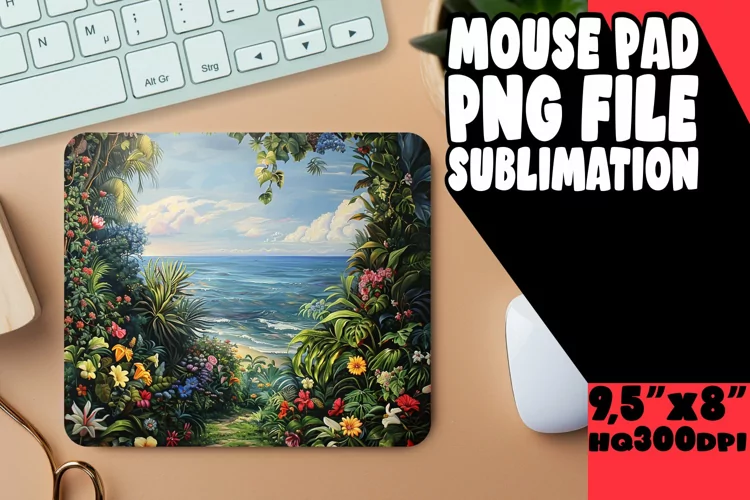 Scenic Beauty Mouse Pad Sublimation