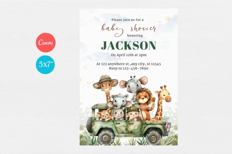 Baby Shower Invitation Template 179