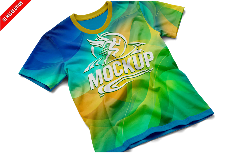 T Shirt Studio Surface Mockup