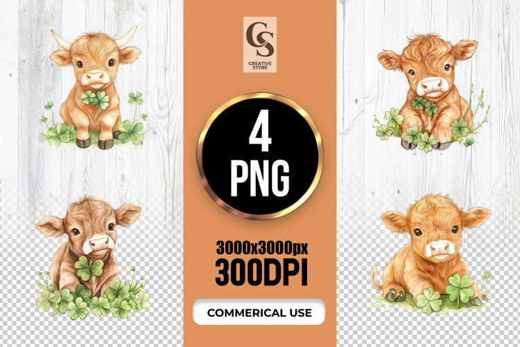 Highland Cow Clipart