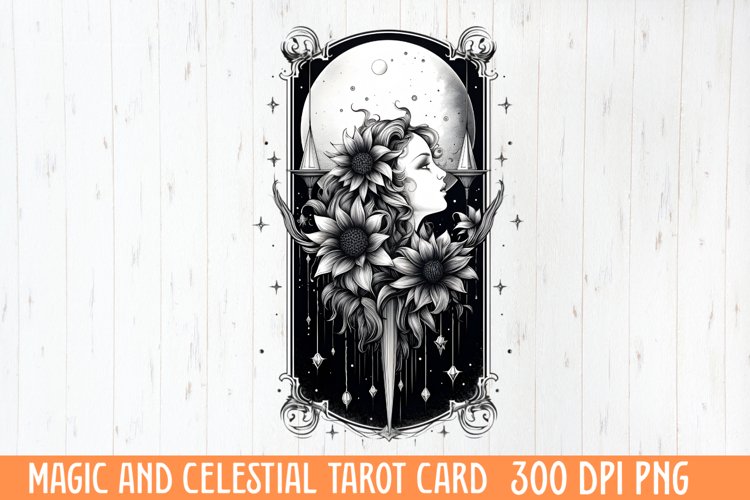 Magic And Celestial Tarot Card example image 1