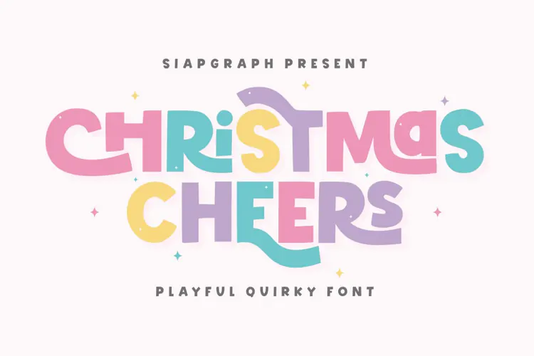 Christmas Cheers - Playful Quirky Font