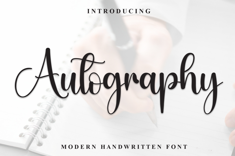 Handschrift Lettertype Image 20