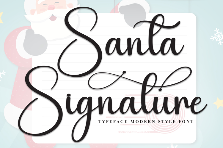Santa Signature