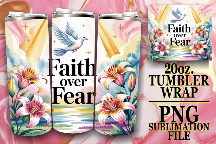 JOYFUL GIFT 20oz TUMBLER WRAP, Religious