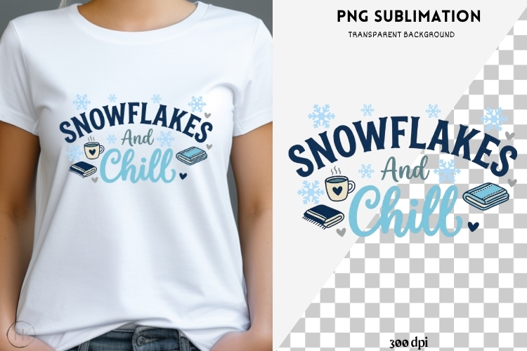 Winter phrases png design for T-shirts
