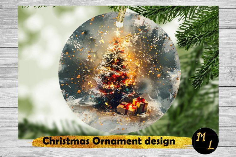 Christmas Ornament Clipart Image 19