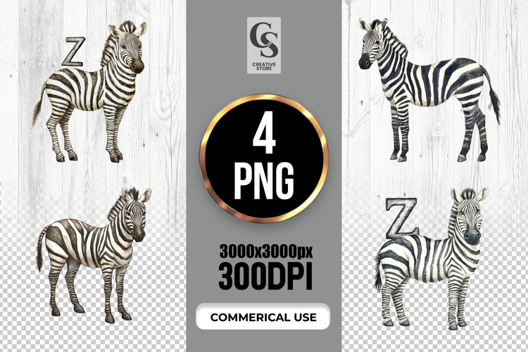 Zebra Clipart Image 7