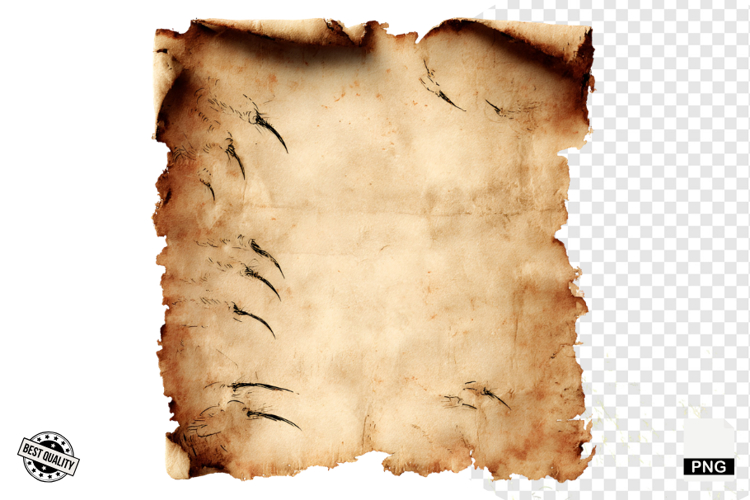 Halloween Goth Old Paper Clipart example image 1